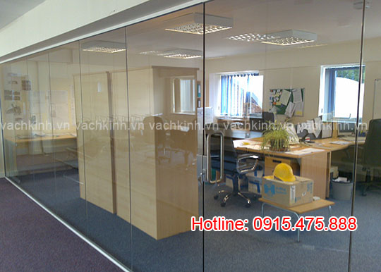 Thiết kế vách ngăn kính tại Thượng Đình  | thiet ke vach ngan kinh tai Thuong Dinh